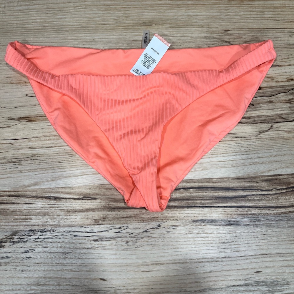 Vitamin A Coral Bikini Bottom